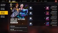 Items available via the Brave Cystal (Image via Garena)